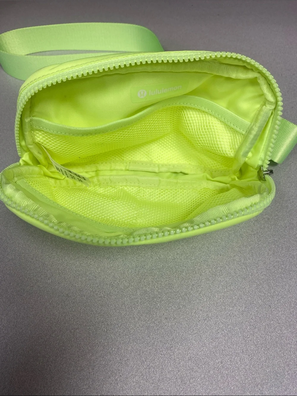 lululemon Neon Yellow-Green Crossbody Pouch